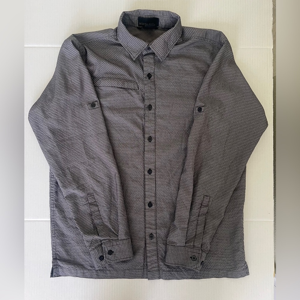 Men's Black Button Down Shirt